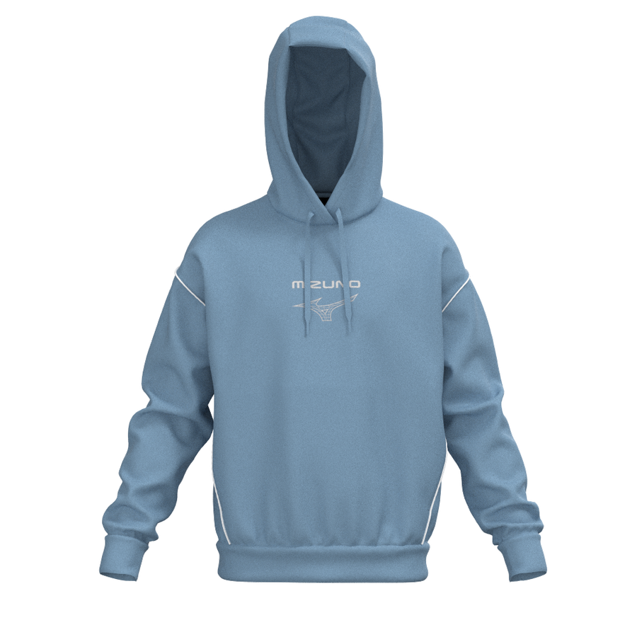 Mizuno ATHLETICS GRAPHIC HOODY Glacier lake